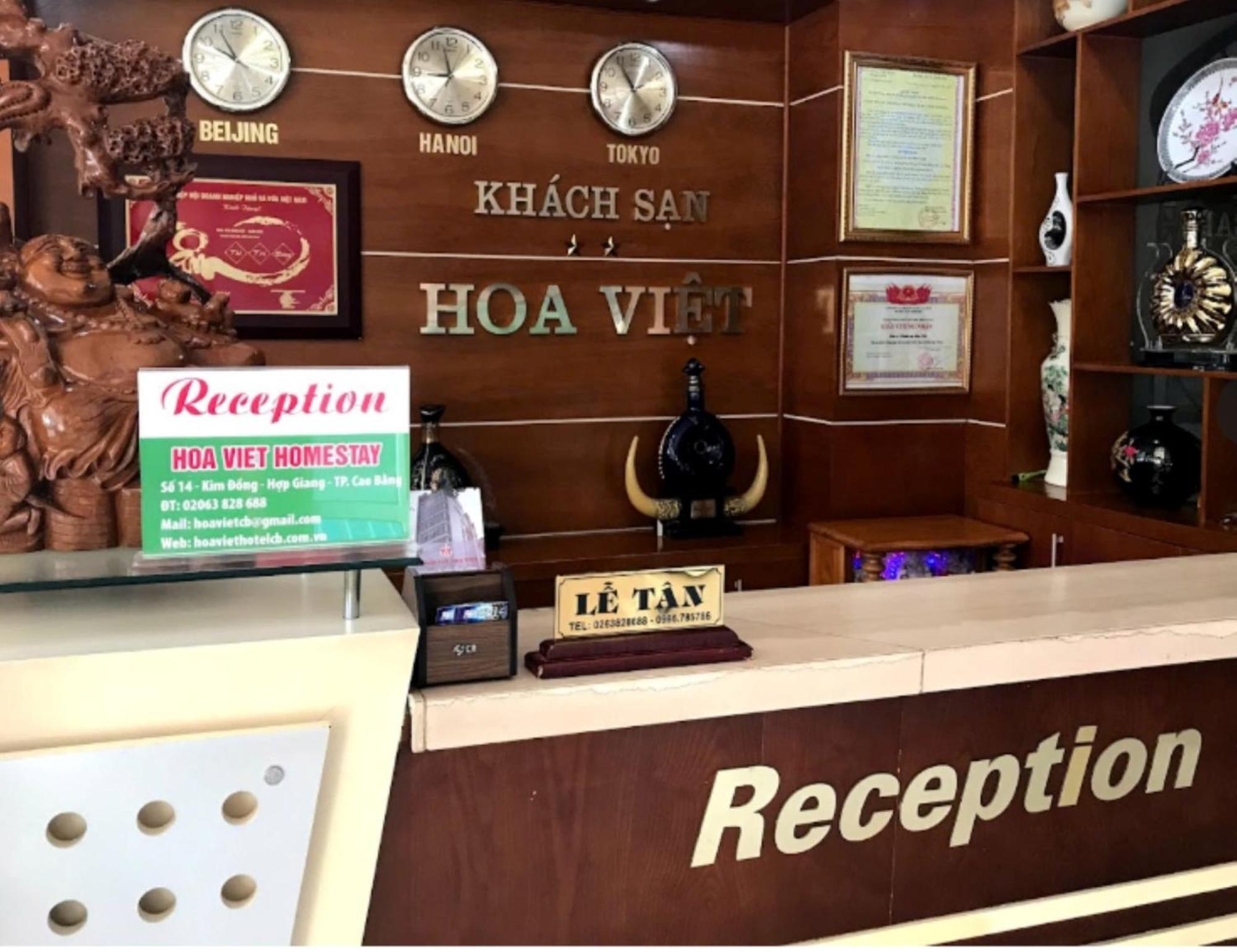 Hoa Viet Hotel Cao Bang Buitenkant foto